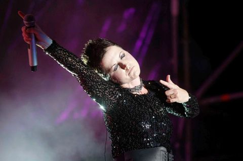 Dolores O'Riordan auf der Bühne
