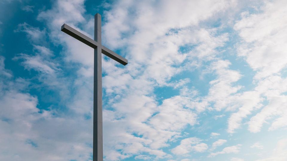 Ein Kirchen-Kreuz