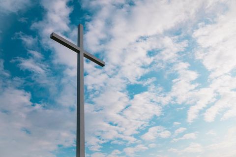 Ein Kirchen-Kreuz