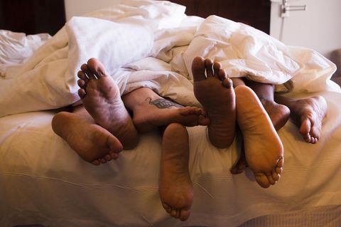 Polyamorie: Kevin und Antoinette mit Kevins Freundinnen Cira und Rebecca
