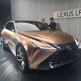 Das Lexus LF 1 Limitless Concept soll den Geschmack der Messebesucher testen