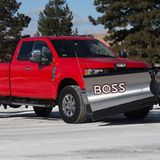 Der Schneeflug wiegt 547 Kilogramm