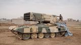 Der TOS1-A wurde auch an syrische Truppen übergeben.