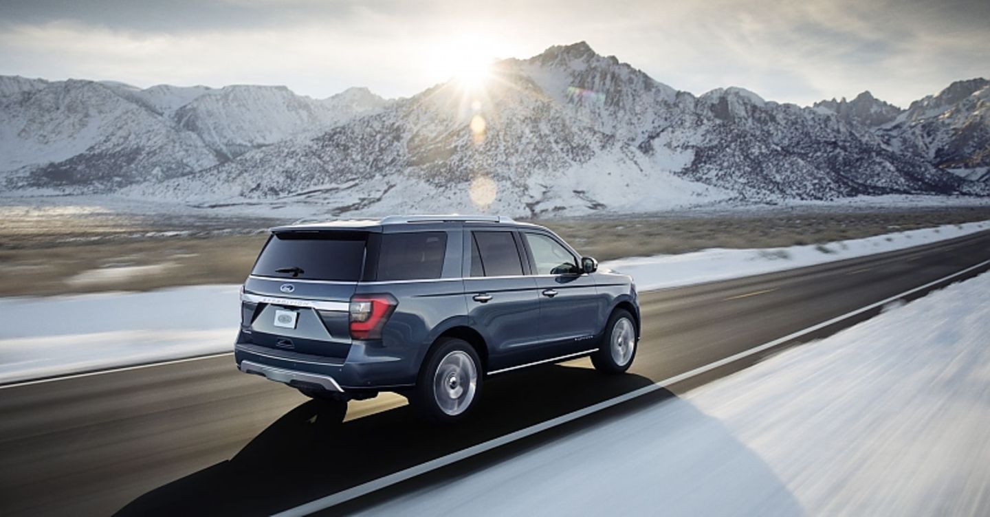Der Ford Expedition braucht 12,4 l/100 km