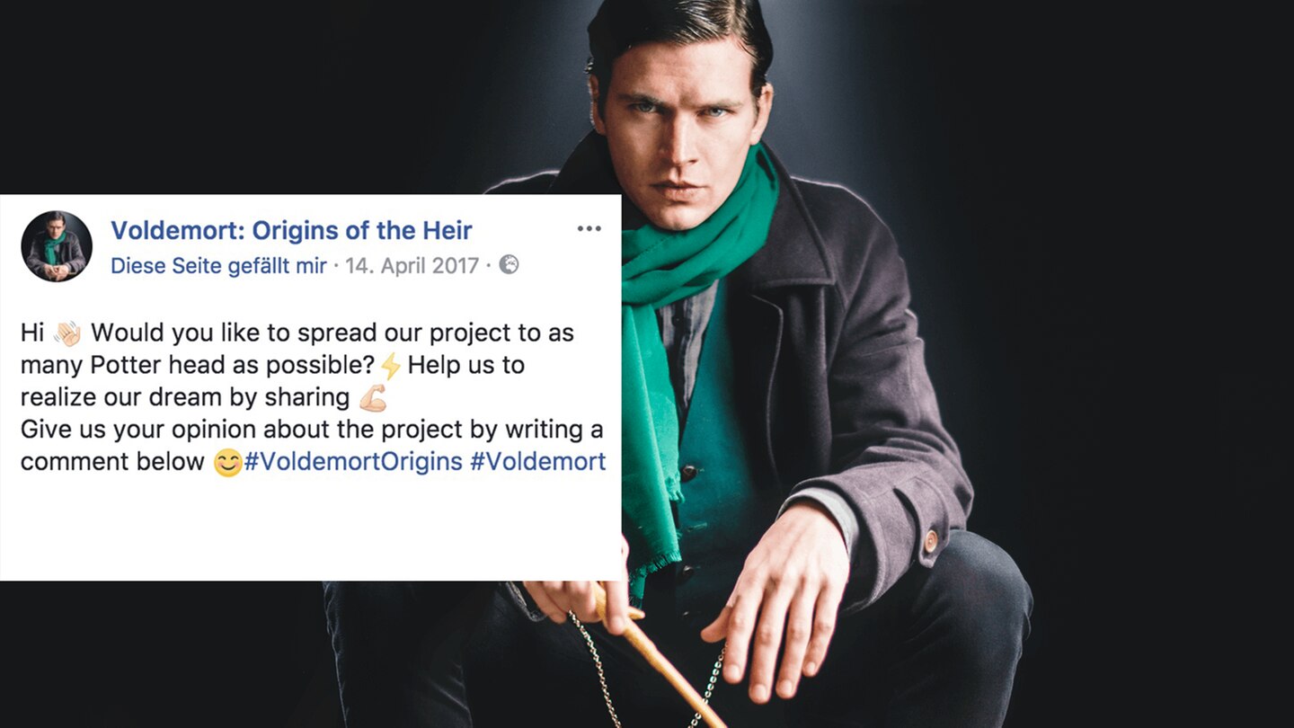 Das Foto des neuen "Harry Potter"-Film "Voldemort: Origins of the Heir".
