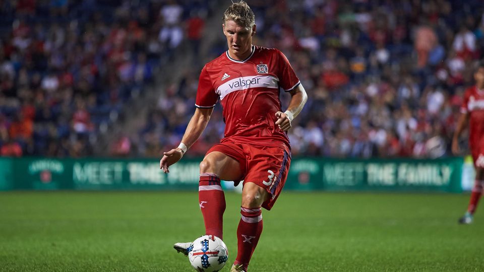 Bastian Schweinsteiger im Dress von Chicago Fire in der US-Fußballliga MLS