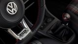 Die Insignien des GTI schmücken im VW up! GTI auch den Innenraum