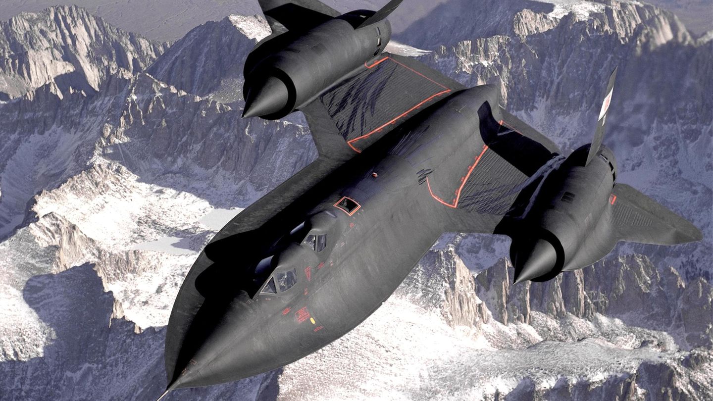 Die SR-71 konnte Abfangjägern und Raketen einfach davonfliegen.