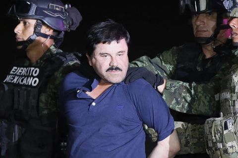 Der Drogenboss Joaquin Guzman Loera "El Chapo"