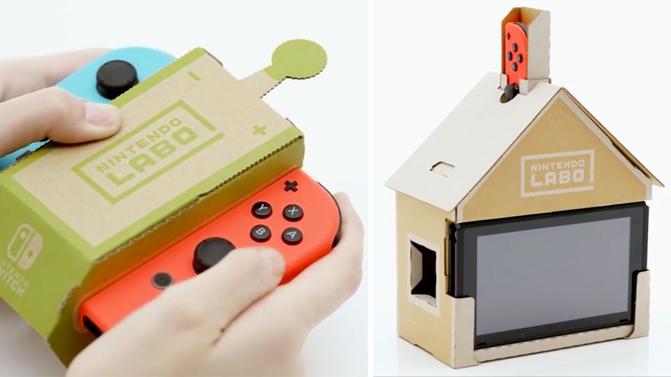 Ein Hauch von Lego: So funktioniert Nintendo Labo Ein Hauch von Lego: So funktioniert Nintendo Labo