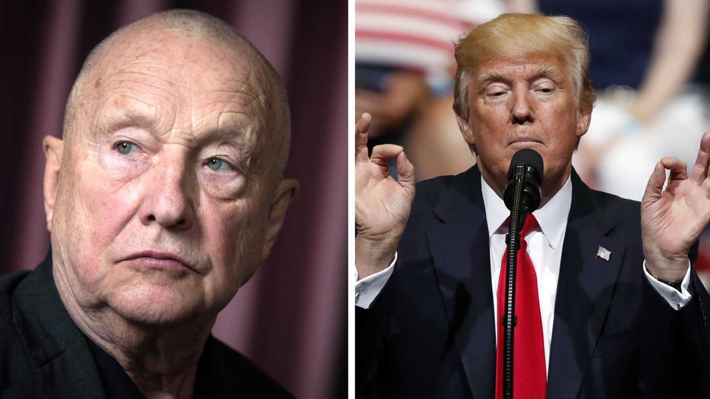 Künstler Georg Baselitz lobt US-Präsident Donald Trump