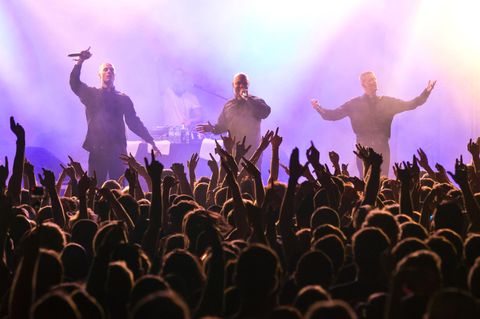 K.I.Z bei einem Konzert in Berlin