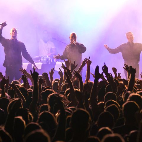 K.I.Z bei einem Konzert in Berlin