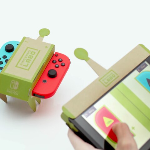 Neues Zubehör für die Switch: Alles Pappe: Nintendo wagt seinen mutigsten Schritt