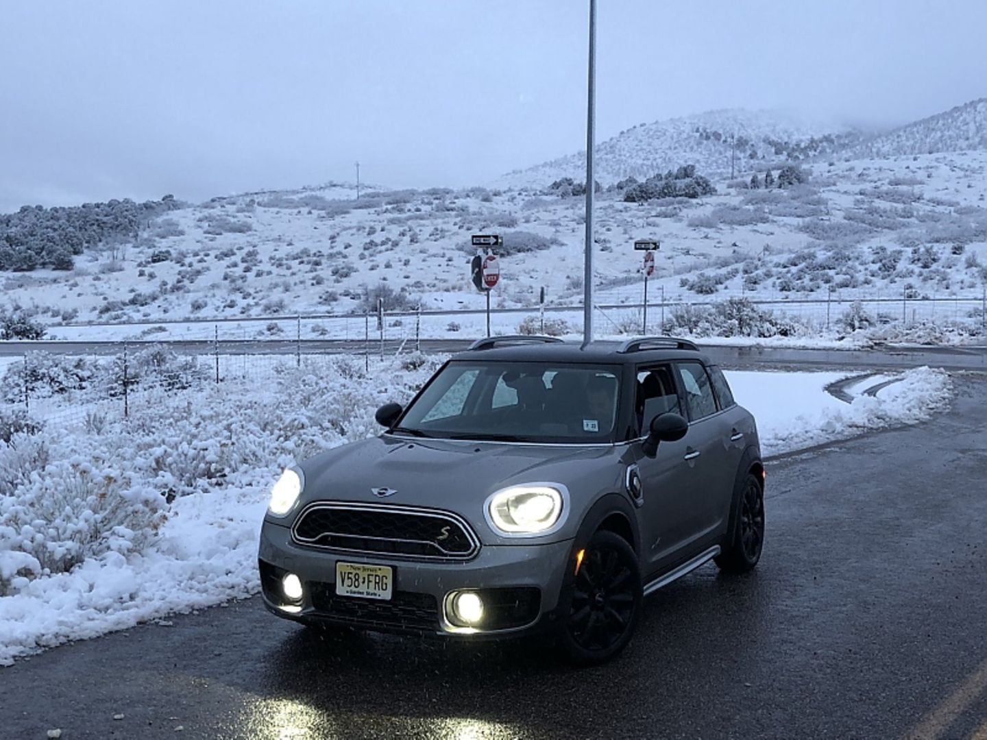 Mini Cooper S E Countryman All4 südlich von Salt Lake City
