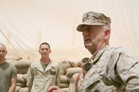 Verteidigungsminister Jim Mattis hält sich fern von den Aufregungen um die Trump-Regierung