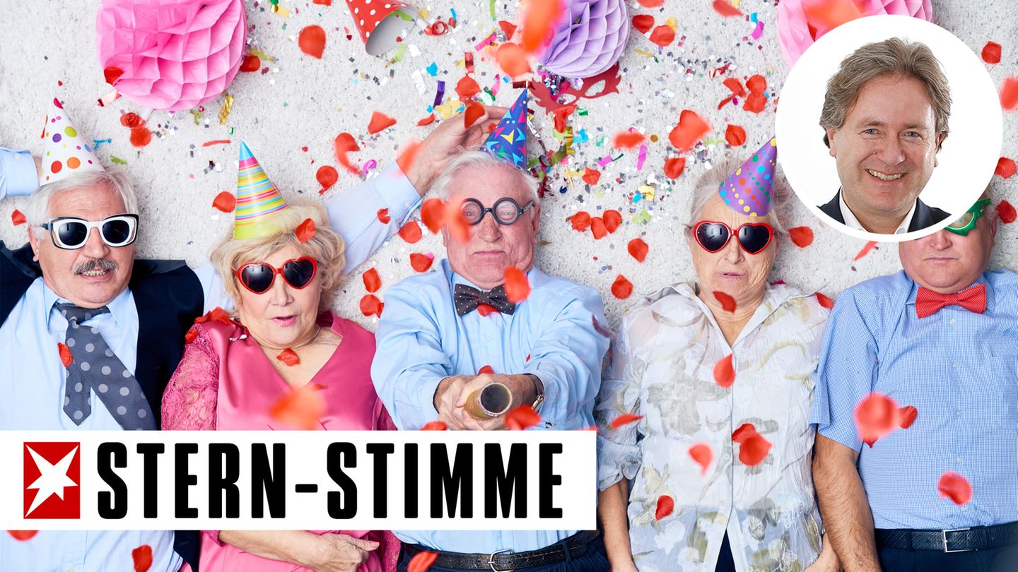 Spaß auf der Seniorenparty (Symbolbild)
