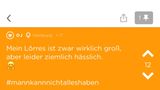 Ein Screenshot eines Jodels