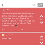 Ein Screenshot eines Jodels