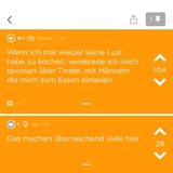 Ein Screenshot eines Jodels