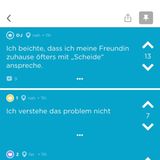 Ein Screenshot eines Jodels