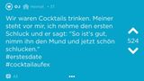 Ein Screenshot eines Jodels