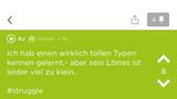 Ein Screenshot eines Jodels