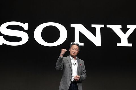 Sony-Chef Kazuo Hirai auf der Technikmesse CES in Las Vegas