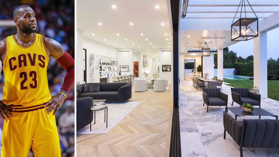 Anwesen bei Los Angeles: So sieht die 23-Millionen-Dollar-Villa von LeBron James aus Anwesen bei Los Angeles: So sieht die 23-Millionen-Dollar-Villa von LeBron James aus