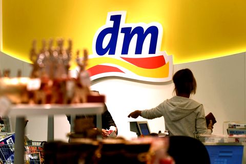 Eine dm-Drogerie in Karlsruhe