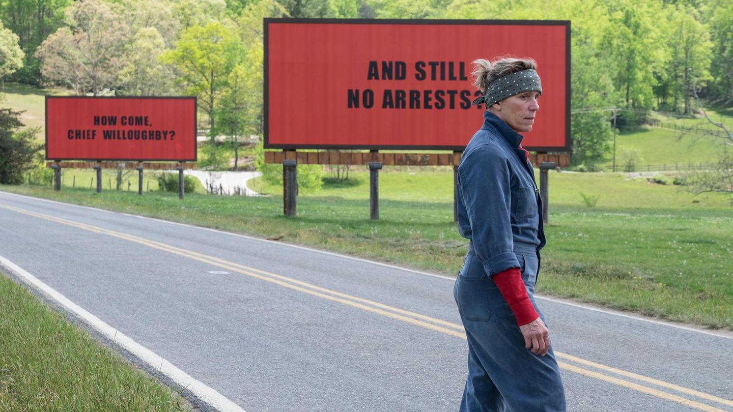 Frances McDormand in "Three Billboards Outside Ebbing, Missouri"