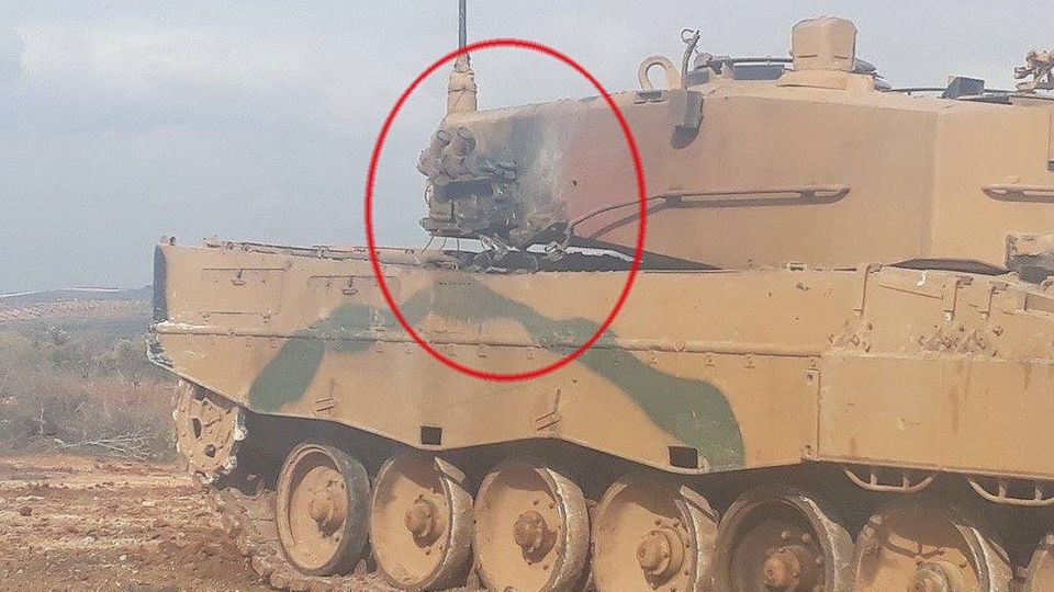 Das Dementi: Das Foto soll den Leopard nach dem Treffer zeigen. 