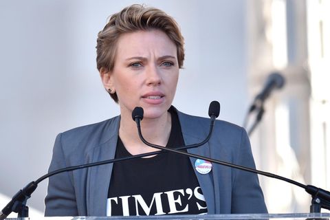 Scarlett Johansson beim "Women's March"