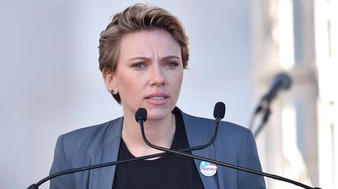 Scarlett Johansson beim "Women's March"