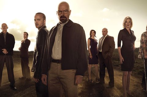 Der "Breaking Bad"-Cast der letzten Staffel
