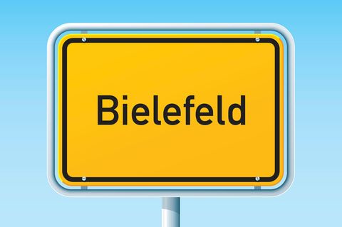 Bielefeld Straßenschild