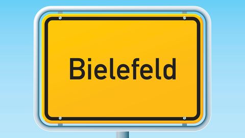 Bielefeld Straßenschild