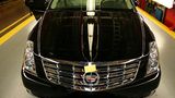 George W. Bush setzte auf die gepanzerte Langversion des Cadillac DTS