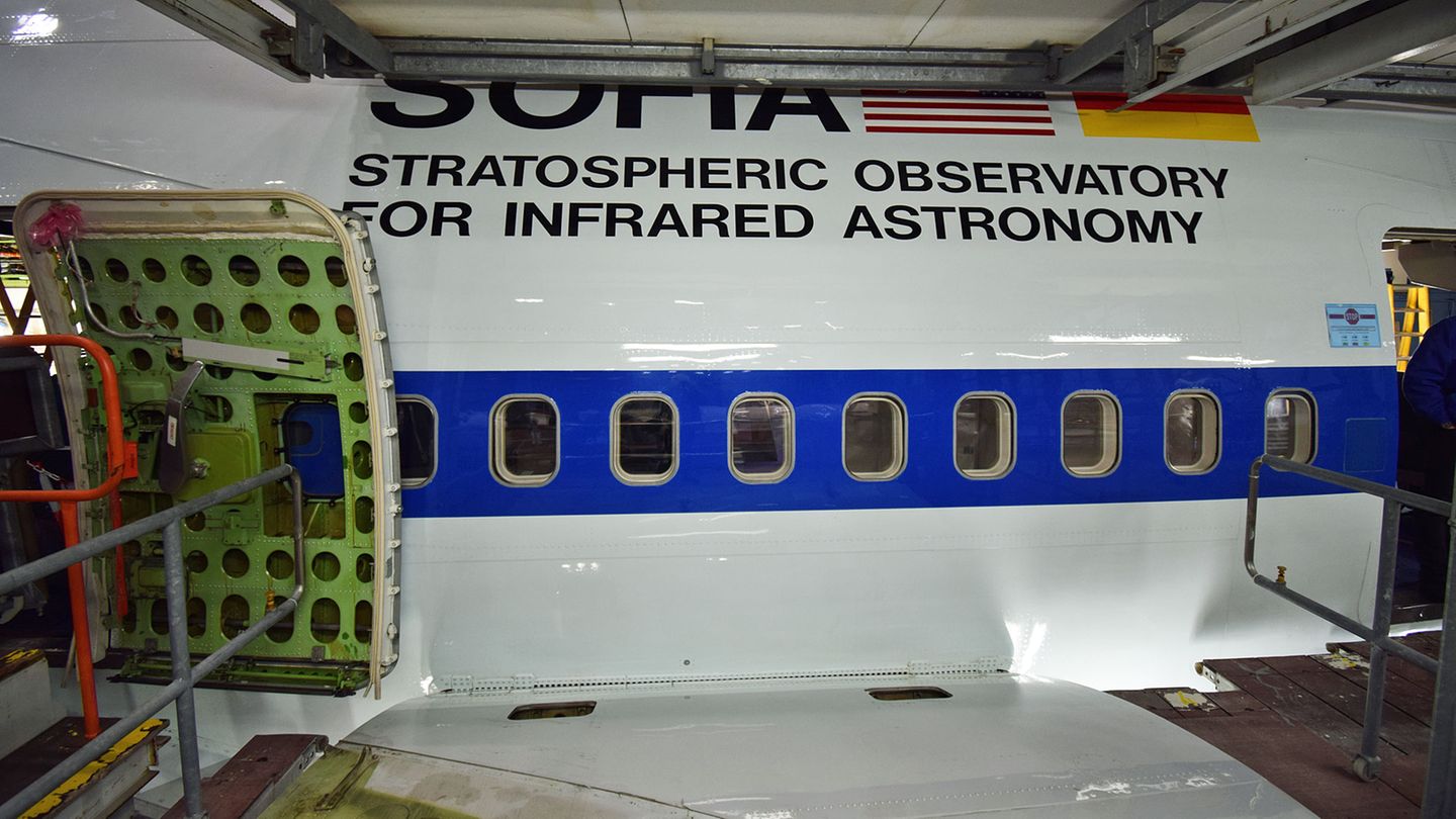Boeing 747SP Sofia der Nasa