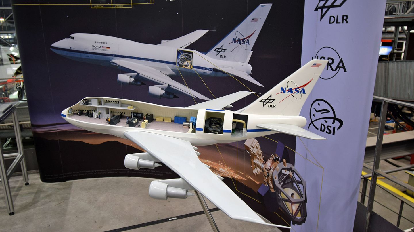 Boeing 747SP Sofia der Nasa