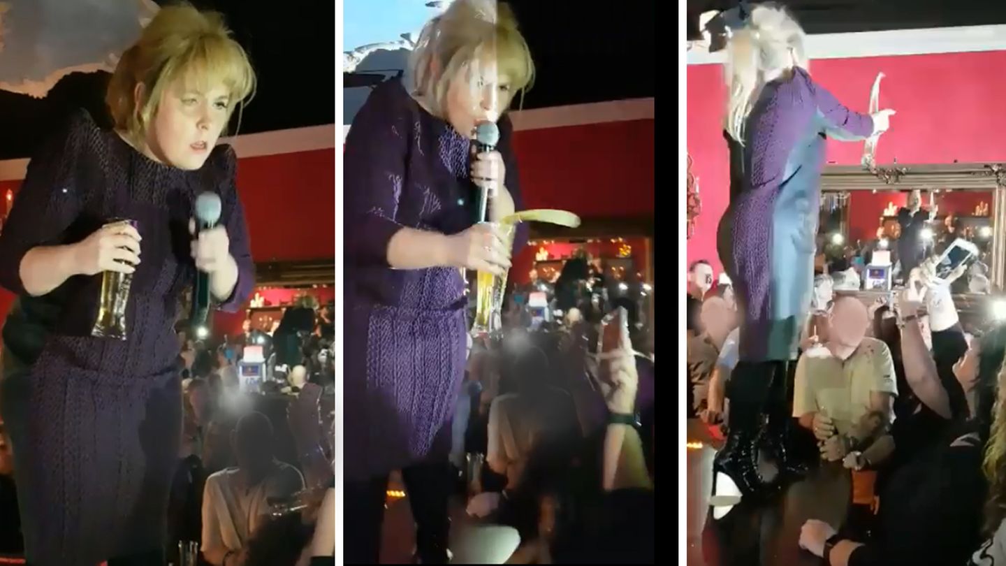 Warum hat sie nicht nein gesagt? Maite Kelly bei ihrem Auftritt in Bottrop.