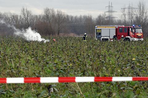 Philippsburg - Kleinflugzeug - Rettungshubschrauber - Kollision