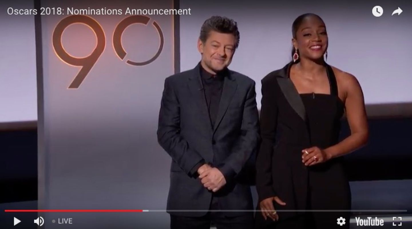 Andy Serkis und Tiffany Haddish