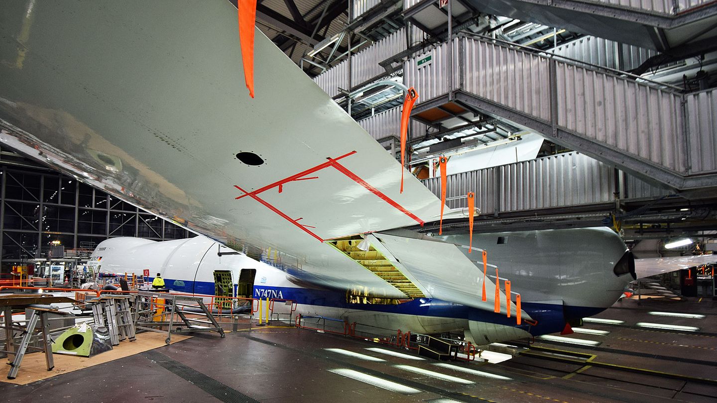 Boeing 747SP Sofia der Nasa