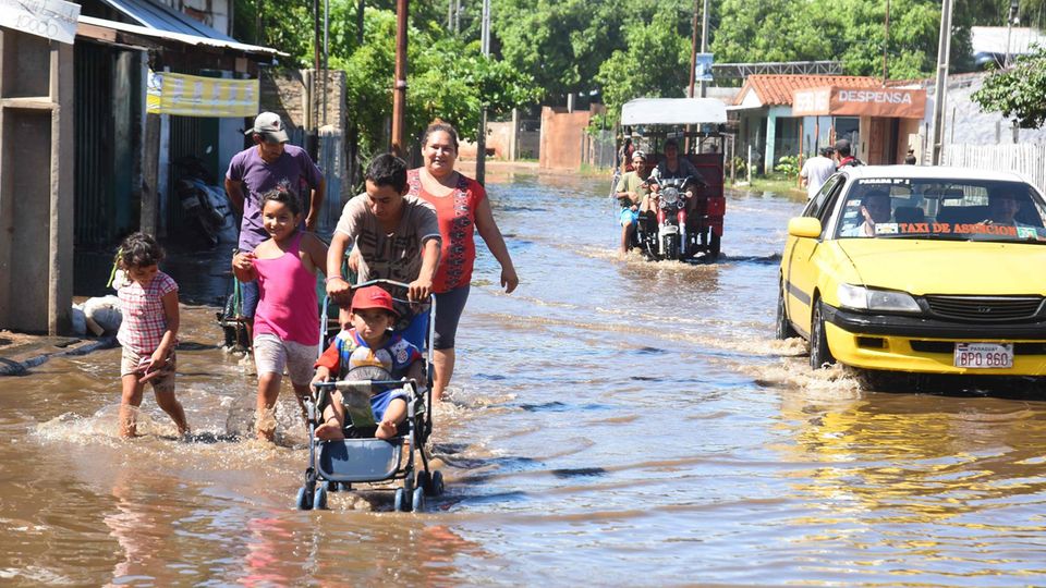 Überschwemmungen in Paraguay Paraguay