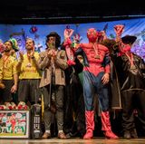 Der 1. FC Köln feiert Karneval