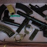 Waffenkoffer des Dealers Samo