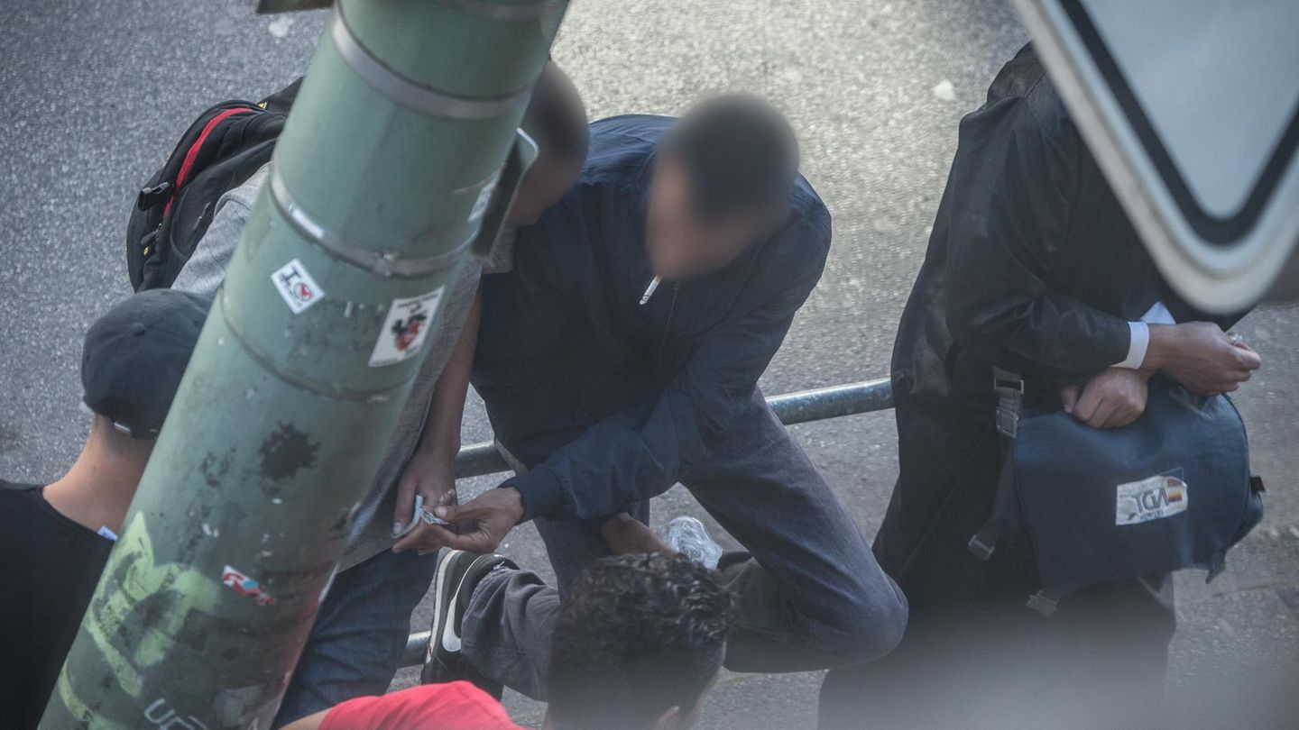 Ein Drogendeal im Frankfurter Bahnhofsviertel