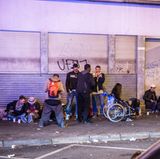 Straßenszene aus dem Frankfurter Bahnhofsviertel