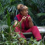 Körperpflege im Dschungelcamp: Sandra benutzt Zahnseide